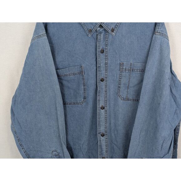 C.E. Schmidt Workwear Button Down Shirt Men's Size 2XLT - Picture 3 of 14